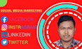 be your social media marketing manager