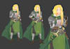 draw 2d game character design, asset, sprite