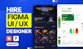 do figma website design,  website ui ux design and figma design