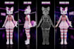 design 3d character for games, vrchat avatar vtuber