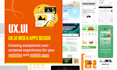 design modern UX UI for saas, mobile apps, and landing pages in figma