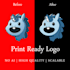 manually recreate logo to clean vector for print, packaging, and branding, no ai