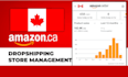 manage amazon canada seller central for dropshipping