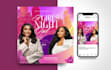design a creative and party flyer, birthday, church flyer