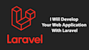 develop your web application with laravel