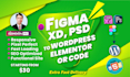 figma to elementor psd to elementor xd to elementor pro