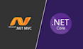 develop full stack dot net mvc and net core web application