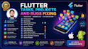 do flutter ai apps, tasks, projects, and bug fixing