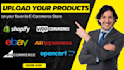 add products to your woocommerce bigcommerce opencart ebay store