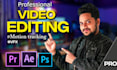 do pro video editing and vfx within 8 hours