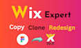 design figma to wix,wix website and wix ecommerce store