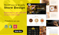 design a responsive wordpress website and build converting shopify store