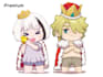 draw cute anime chibi, sticker and pet for you