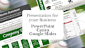 create a custom business presentation with your content