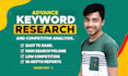do advanced SEO keyword research and competitor analysis for your site