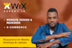 develop wix website design