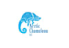 design awesome arctic chameleon logo with free source file