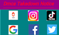takedown harassing defaming report to tiktok,fb,reddit,yt,ig,google,x under dmca