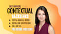 build seo contextual backlinks dofollow and nofollow