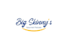 design creative snack food logo with satisfaction guaranteed