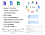 create web application, script automation, API integration