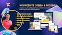 create wix website redesign, wix redesign, wix website design