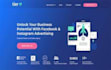create responsive landing page design using html and css