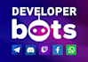 write bots in python, java
