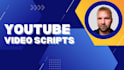 write your youtube scripts