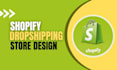 design shopify dropshipping store with oberlo or dsers