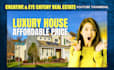 design attractive real estate youtube thumbnails for you