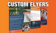 design a custom flyer, postcard, or tri fold