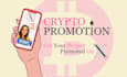 do crypto promotion on twitter