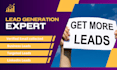 do targeted b2b leads and web research