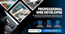 build modern responsive websites using HTML CSS reactjs nextjs and nodejs