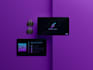 design elegant and modern business card design with qr code