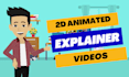 create a 2d animated explainer video, 2d animation video in 24hrs
