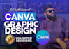 create professional canva graphic designs