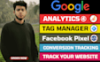 setup ga4, GTM, ads conversion, and server side tracking via GTM on your website