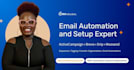 set up email automation funnels in activecampaign brevo drip or moosend