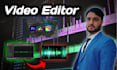 be your professional video editor for youtube channel and VA