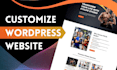 create and customize your wordpress landing page design