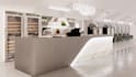 design a 3d model, interior decor for coffee shop, café, restaurant, hotel