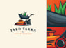 design creative unique lawn care logo design