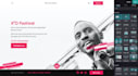 develop a responsive website and landing page in odoo