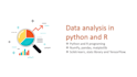 do statistical data analysis in python and r