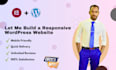 develop a responsive wordpress website