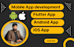 develop figma convert to flutter app for both android and ios