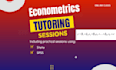 tutor you in econometrics and stata
