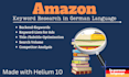 do a keyword research for amazon kdp or fba for you in german